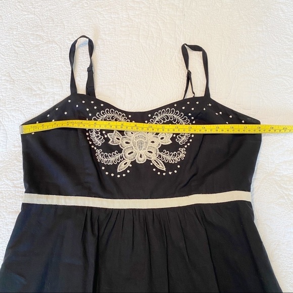 Anthro Moulinette Soeurs Atwitter Embroidered Dress - 10 - Picture 12 of 15